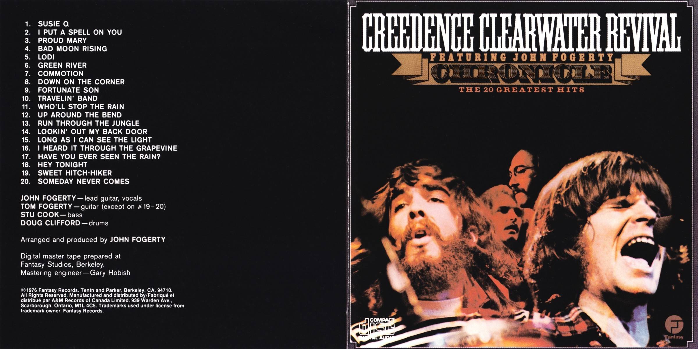 Creedence Clearwater Revival Chronicle [vkandin can]